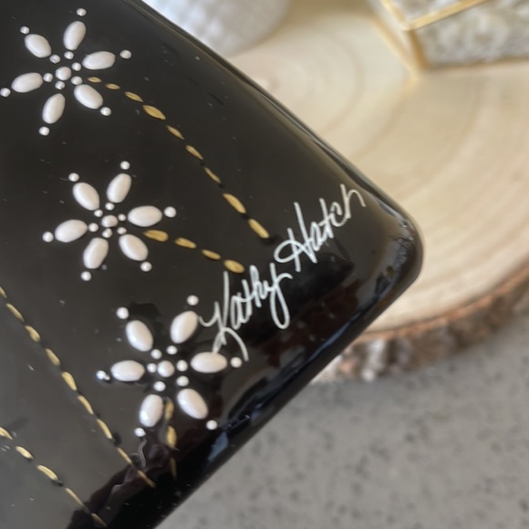 Kathy Hatch vintage Ceramic Coin Bank purse 👜 🙌🏻💞💞💞 - Picture 4 of 4